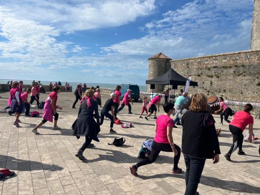 Echauffement - Marche Rose fourasine 2024