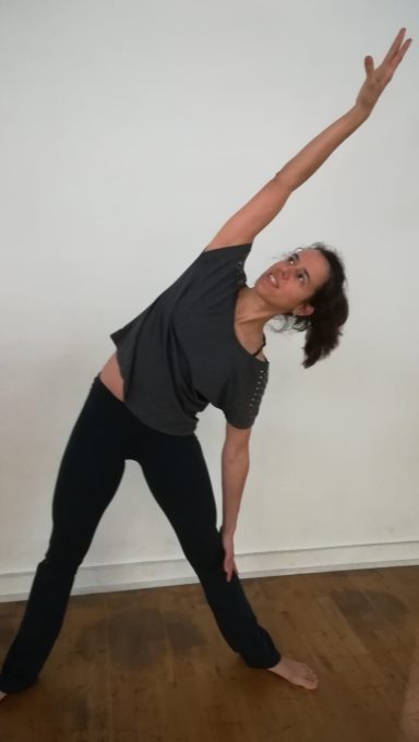 Etirement latérale en cours de stretching